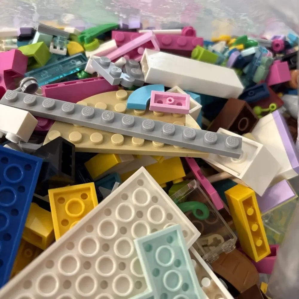 Lego Friends Bulk Lot - Over 3 Pound of Assorted Colors & Sizes Dotz Bracelet